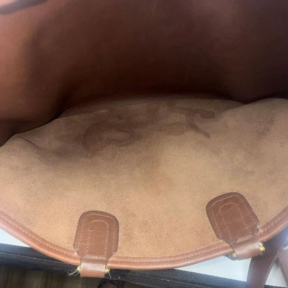 COACH Vibtage 1970s Monroe Glovetanned  Leather Crossbody Briefcase